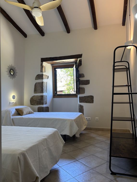 Dormitori amb llitera · A Casita do Ferreiro