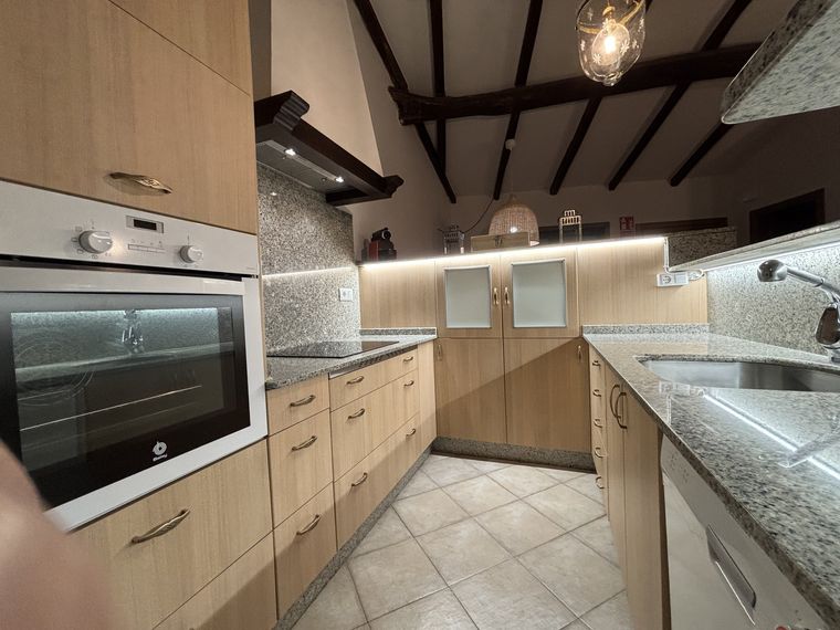 Cuina equipada amb forn · A Casita do Ferreiro