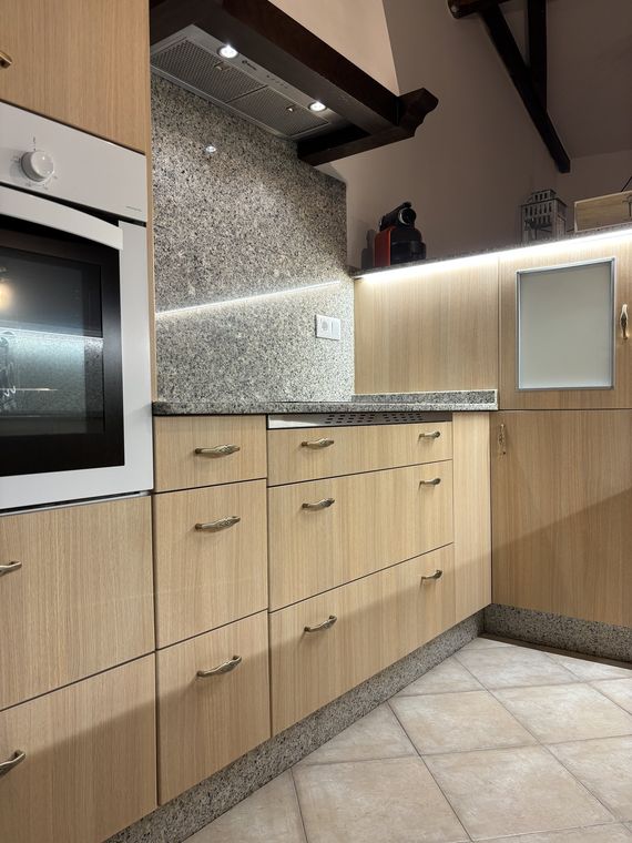 Detall de la cuina equipada · A Casita do Ferreiro